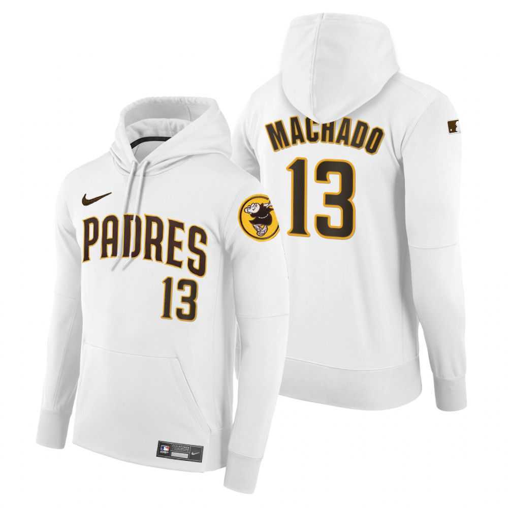 Men Pittsburgh Pirates 13 Machado white home hoodie 2021 MLB Nike Jerseys Men Pittsburgh Pirates 13 Machado white home hoodie 2021 MLB Nike Jerseys